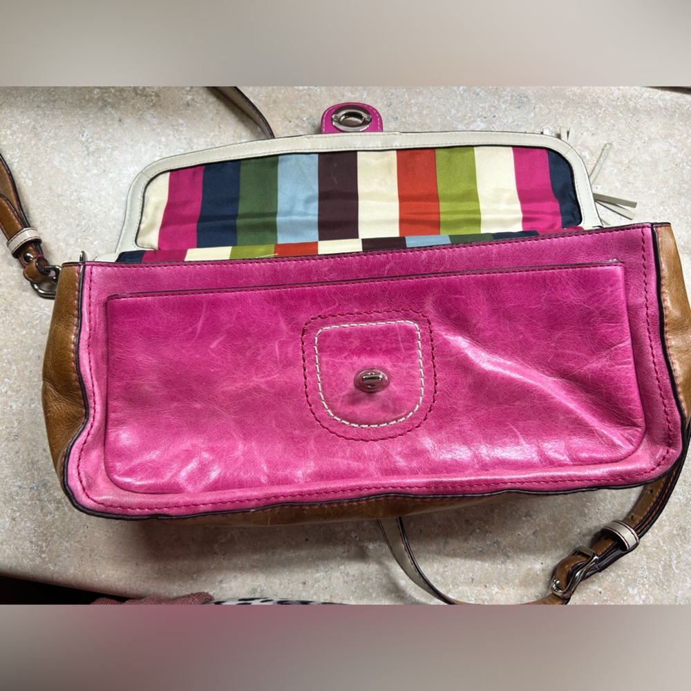 COACH City Willis Legacy Distressed Bag 70th Anniversary - Picture 5 of 10